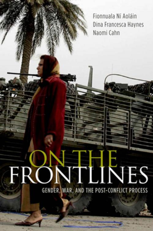 Cover of the book On the Frontlines by Dina Francesca Haynes, Naomi Cahn, Fionnuala Ní Aoláin, Oxford University Press