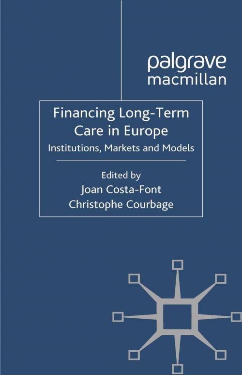Cover of the book Financing Long-Term Care in Europe by , Palgrave Macmillan UK