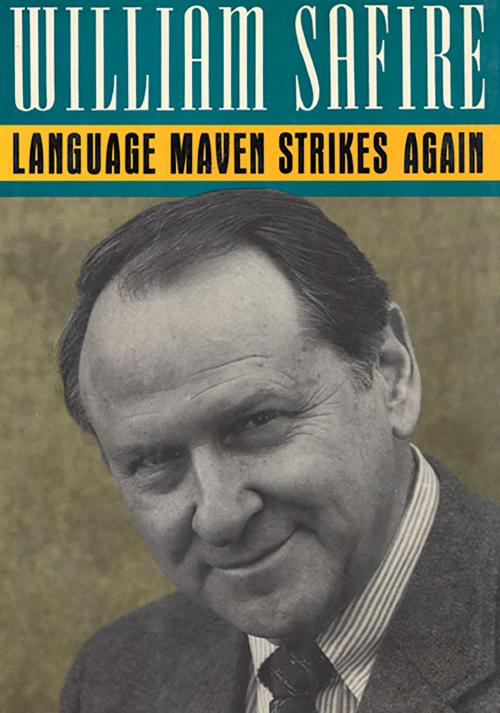 Cover of the book Language Maven Strikes Again by William Safire, Knopf Doubleday Publishing Group