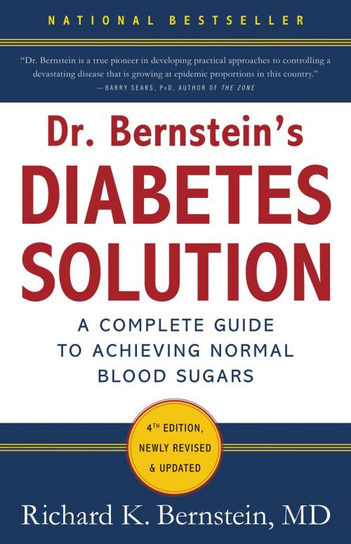 Cover of the book Dr. Bernstein's Diabetes Solution by Richard K. Bernstein, Little, Brown and Company