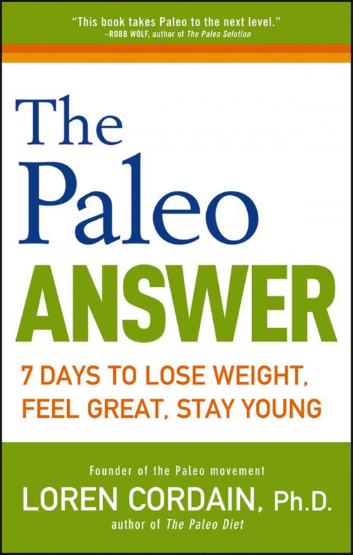 Cover of the book The Paleo Answer by Loren Cordain, HMH Books