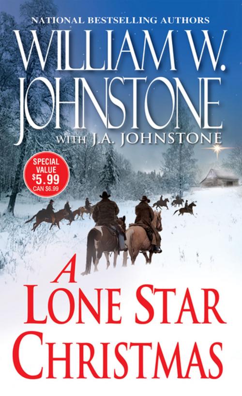 Cover of the book A Lone Star Christmas by William W. Johnstone, J.A. Johnstone, Pinnacle Books