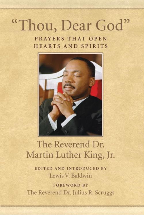 Cover of the book "Thou, Dear God" by Dr. Martin Luther King, Jr., Beacon Press