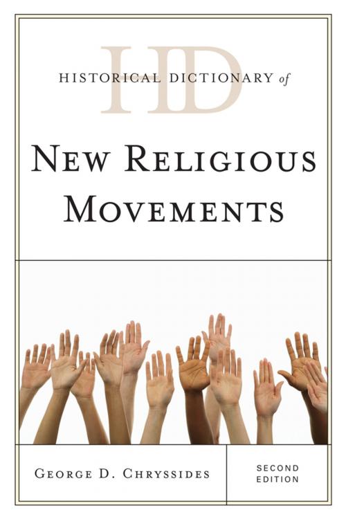 Cover of the book Historical Dictionary of New Religious Movements by George D. Chryssides, Scarecrow Press