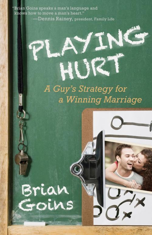 Cover of the book Playing Hurt by Brian Goins, Kregel Publications