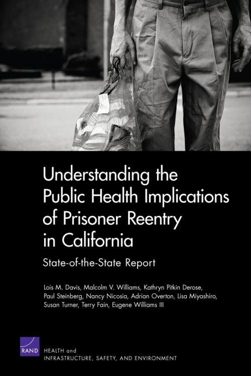Cover of the book Understanding the Public Health Implications of Prisoner Reentry in California by Lois M. Davis, Malcolm V. Williams, Kathryn Pitkin Derose, Paul Steinberg, Nancy Nicosia, RAND Corporation