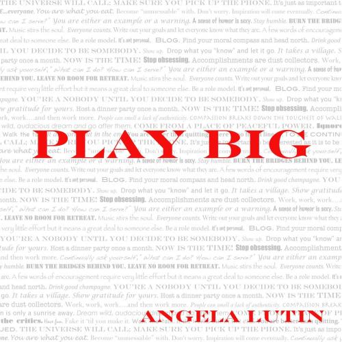 Cover of the book Play Big by Angela Lutin, Levi Publishing
