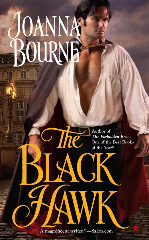 Cover of the book The Black Hawk by Joanna Bourne, Penguin Publishing Group