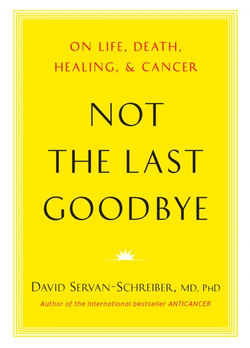 Cover of the book Not the Last Goodbye by David Servan-Schreiber, MD, PhD, Penguin Publishing Group