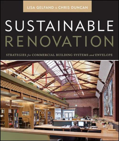 Cover of the book Sustainable Renovation by Lisa Gelfand, Chris Duncan, Wiley