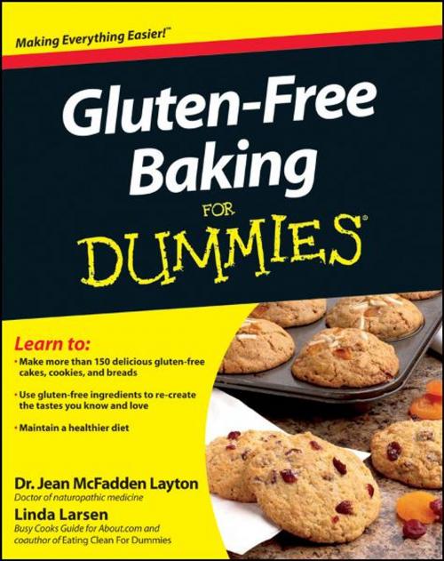Cover of the book Gluten-Free Baking For Dummies by McFadden Layton, Linda Johnson Larsen, Wiley