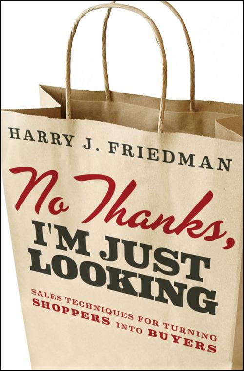 Cover of the book No Thanks, I'm Just Looking by Harry J. Friedman, Wiley