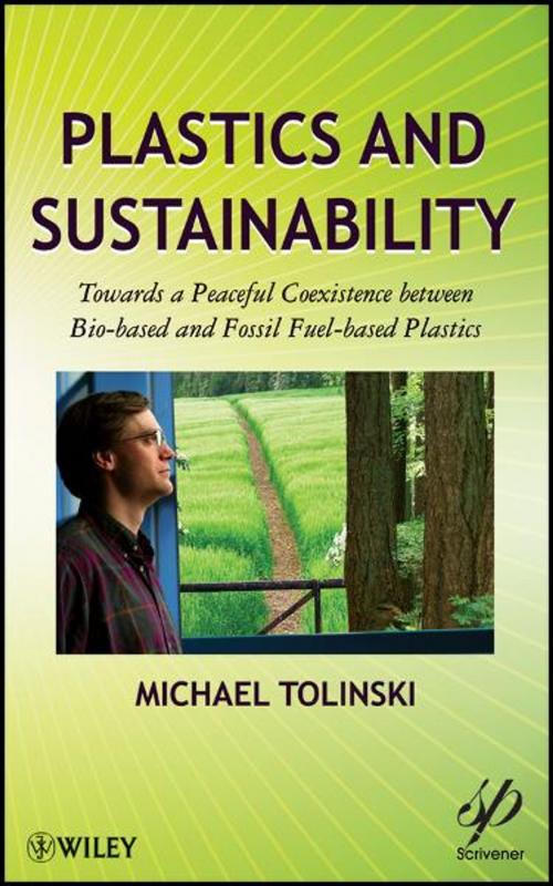 Cover of the book Plastics and Sustainability by Michael Tolinski, Wiley