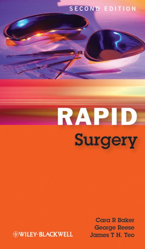 Cover of the book Rapid Surgery by Cara R. Baker, George Reese, James T. H. Teo, Wiley