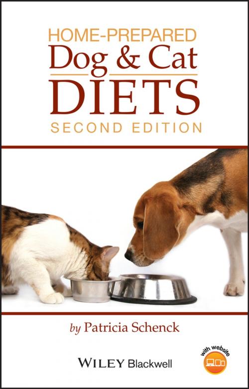 Cover of the book Home-Prepared Dog and Cat Diets by Patricia Schenck, Wiley