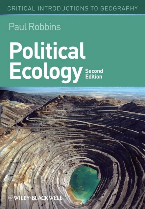 Cover of the book Political Ecology by Paul Robbins, Wiley