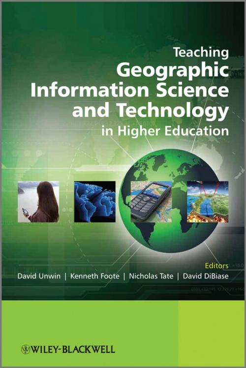 Cover of the book Teaching Geographic Information Science and Technology in Higher Education by , Wiley
