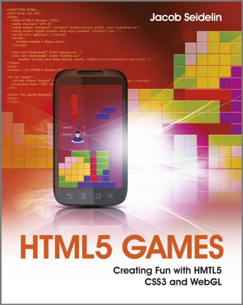 Cover of the book HTML5 Games by Jacob Seidelin, Wiley