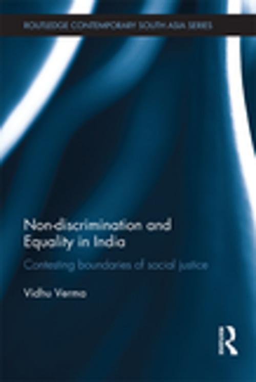 Cover of the book Non-discrimination and Equality in India by Vidhu Verma, Taylor and Francis