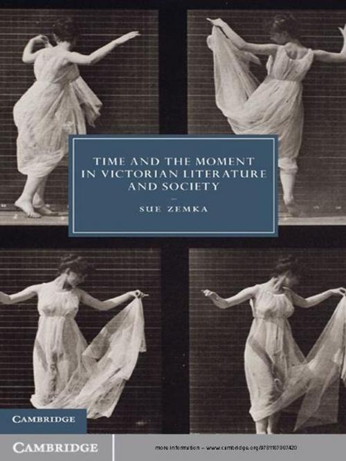 Cover of the book Time and the Moment in Victorian Literature and Society by Sue Zemka, Cambridge University Press