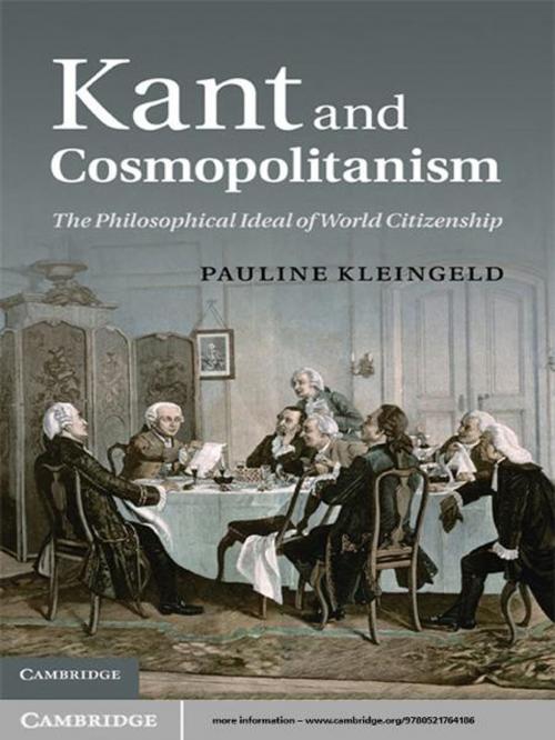 Cover of the book Kant and Cosmopolitanism by Pauline Kleingeld, Cambridge University Press