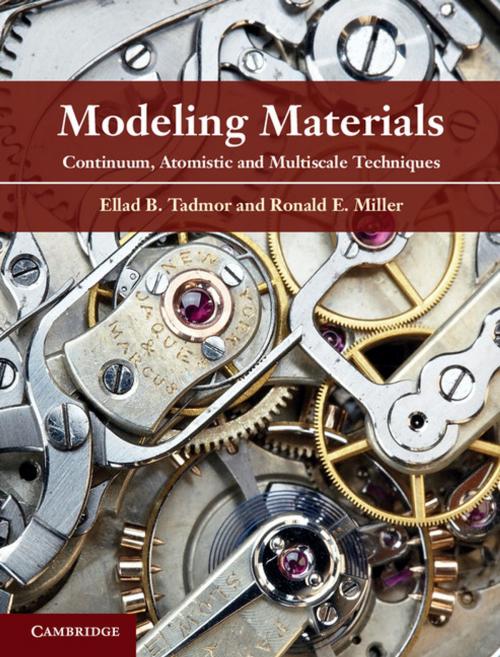 Cover of the book Modeling Materials by Ellad B. Tadmor, Ronald E. Miller, Cambridge University Press