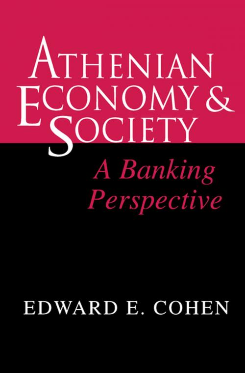 Cover of the book Athenian Economy and Society by Edward Cohen, Princeton University Press