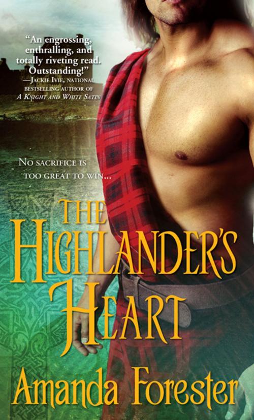 Cover of the book The Highlander's Heart by Amanda Forester, Sourcebooks