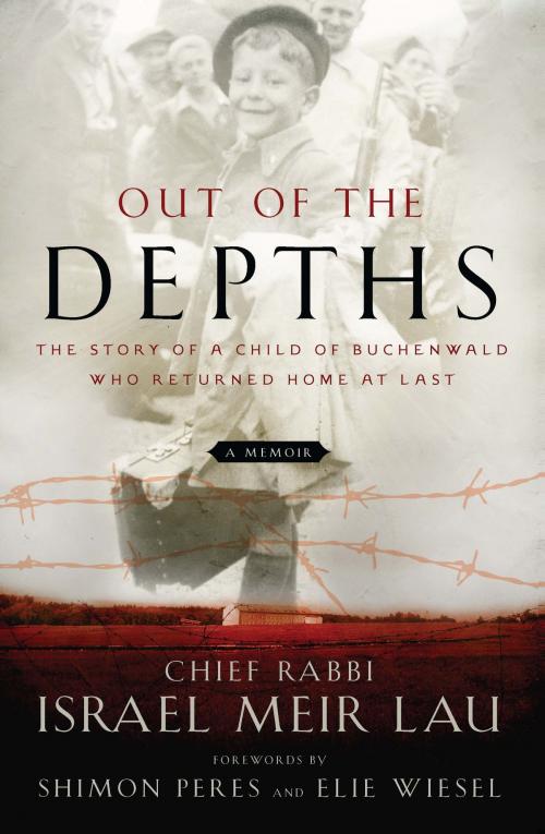 Cover of the book Out of the Depths by Rabbi Israel Meir Lau, Sterling