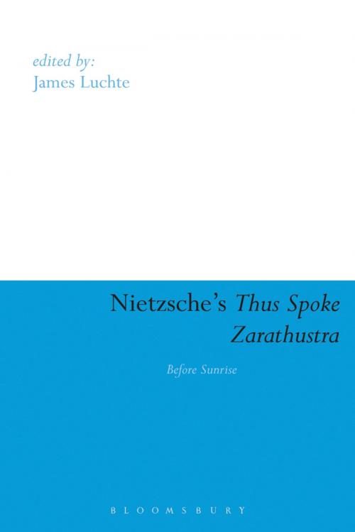 Cover of the book Nietzsche's Thus Spoke Zarathustra by , Bloomsbury Publishing