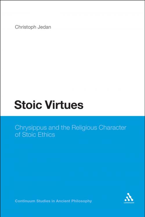 Cover of the book Stoic Virtues by Dr Christoph Jedan, Bloomsbury Publishing