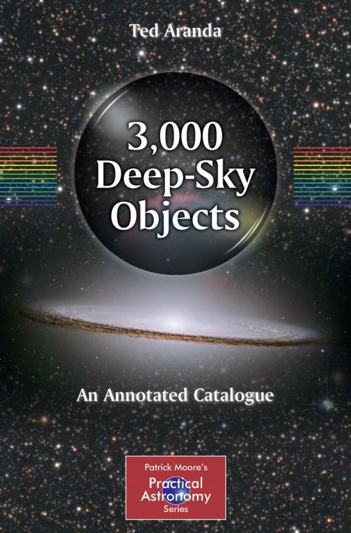 Cover of the book 3,000 Deep-Sky Objects by Ted Aranda, Springer New York
