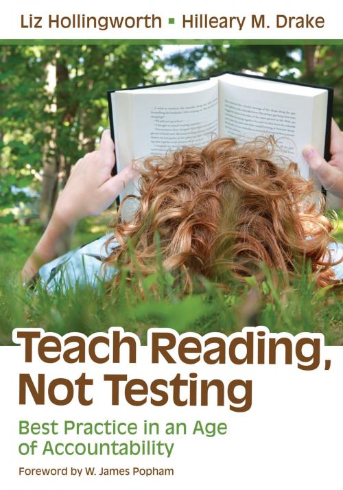 Cover of the book Teach Reading, Not Testing by Professor Liz Hollingworth, Hilleary M. Drake, SAGE Publications