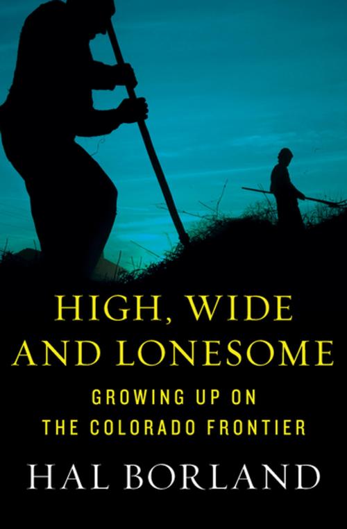Cover of the book High, Wide and Lonesome by Hal Borland, Open Road Media