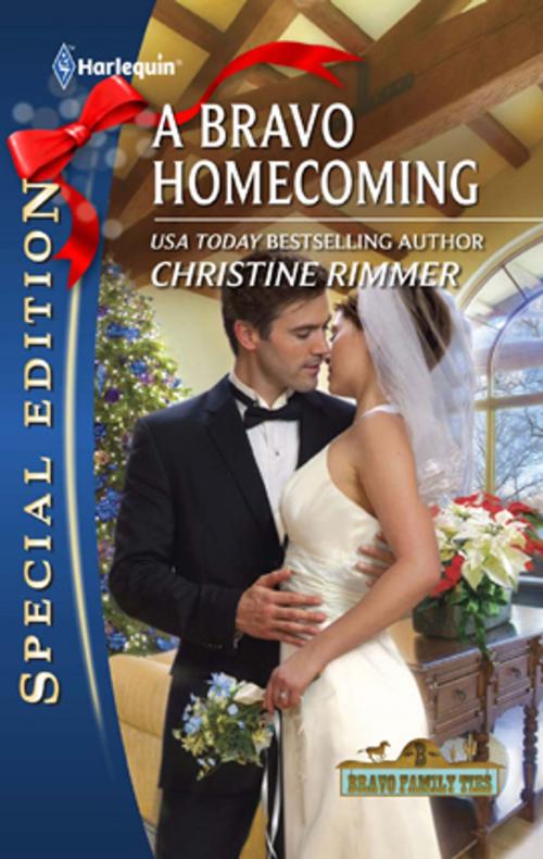 Cover of the book A Bravo Homecoming by Christine Rimmer, Harlequin