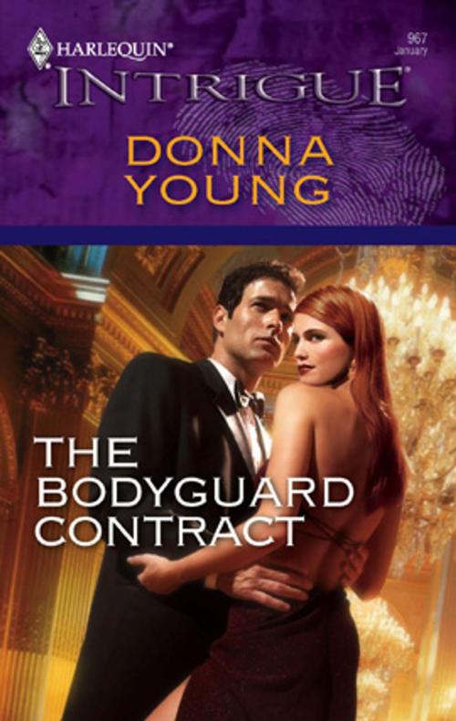 Cover of the book The Bodyguard Contract by Donna Young, Harlequin