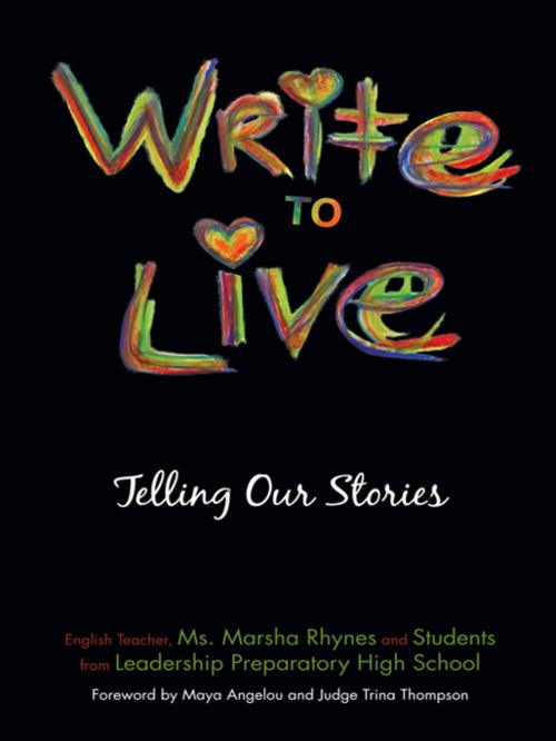 Cover of the book Write to Live by Ms. Marsha Rhynes, iUniverse
