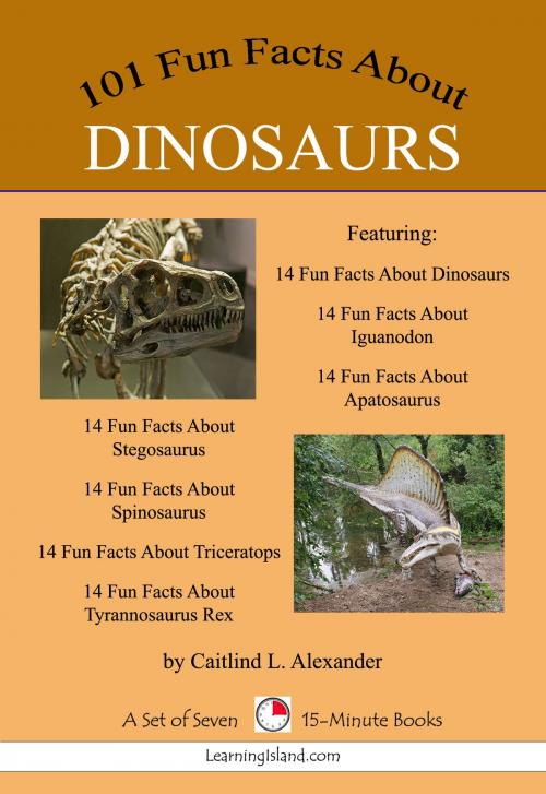 Cover of the book 101 Fun Facts About Dinosaurs: A set of 7 15-minute Books by Caitlind L. Alexander, LearningIsland.com