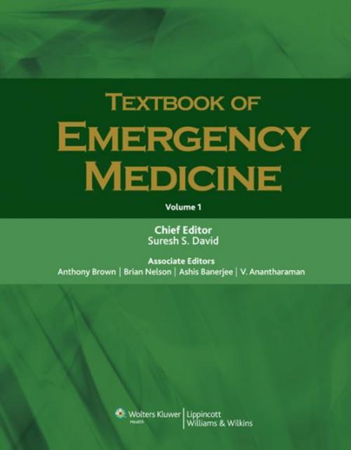 Cover of the book Textbook Of Emergency Medicine by Suresh David, Wolters Kluwer Health