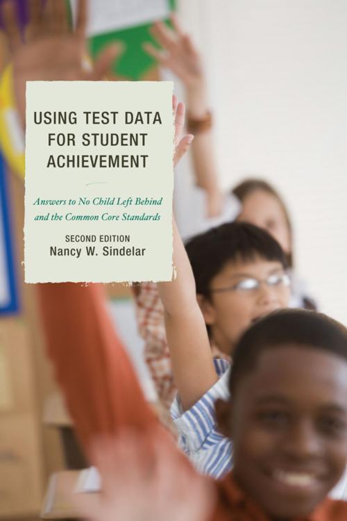 Cover of the book Using Test Data for Student Achievement by Nancy W. Sindelar, PhD, author, consultant and professor, R&L Education