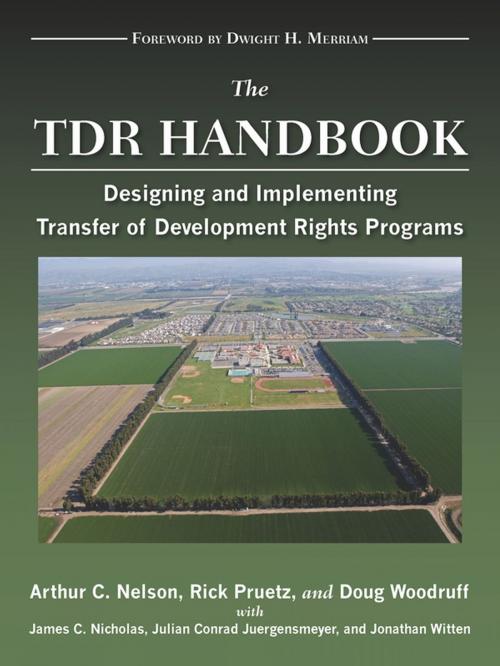 Cover of the book The TDR Handbook by Arthur C. Nelson, Rick Pruetz, Doug Woodruff, Island Press