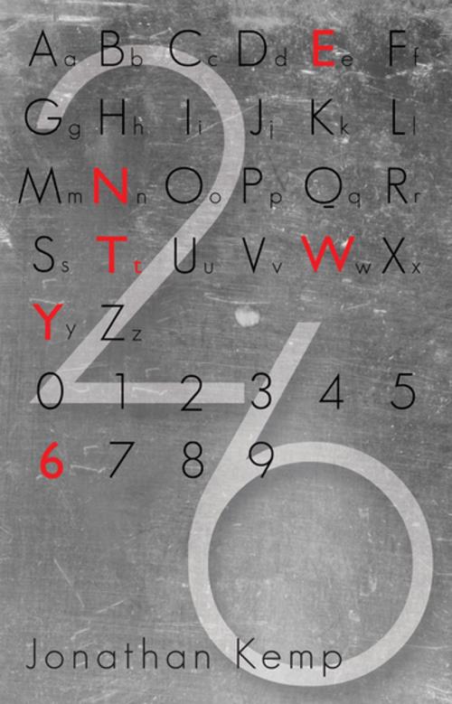 Cover of the book Twentysix by Jonathan Kemp, Myriad Editions
