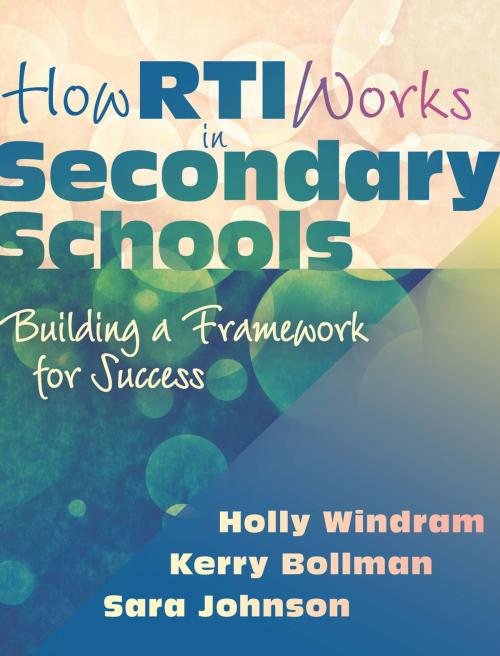 Cover of the book How RTI Works in Secondary Schools by Holly Windram, Kerry Bollman, Solution Tree Press