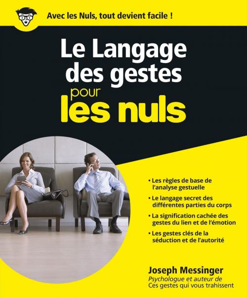 Cover of the book Le Langage des gestes Pour les Nuls by Joseph MESSINGER, edi8