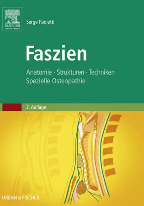 Cover of the book Faszien by Serge Paoletti, Elsevier Health Sciences