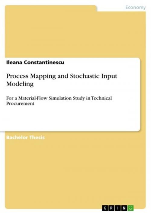 Cover of the book Process Mapping and Stochastic Input Modeling by Ileana Constantinescu, GRIN Publishing