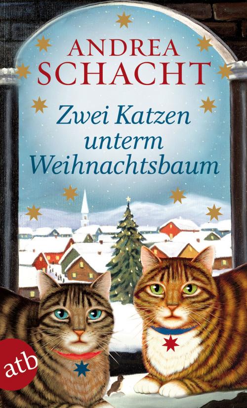 Cover of the book Zwei Katzen unterm Weihnachtsbaum by Andrea Schacht, Aufbau Digital