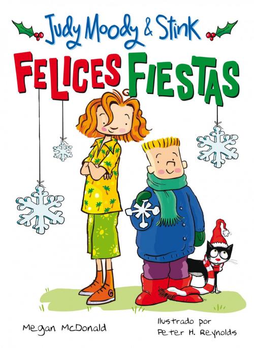Cover of the book Felices Fiestas (Judy Moody & Stink) by Megan McDonald, Penguin Random House Grupo Editorial España