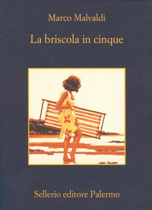 Cover of the book La briscola in cinque by Marco Malvaldi, Sellerio Editore