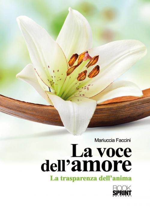 Cover of the book La voce dell'amore by Mariuccia Faccini, Booksprint